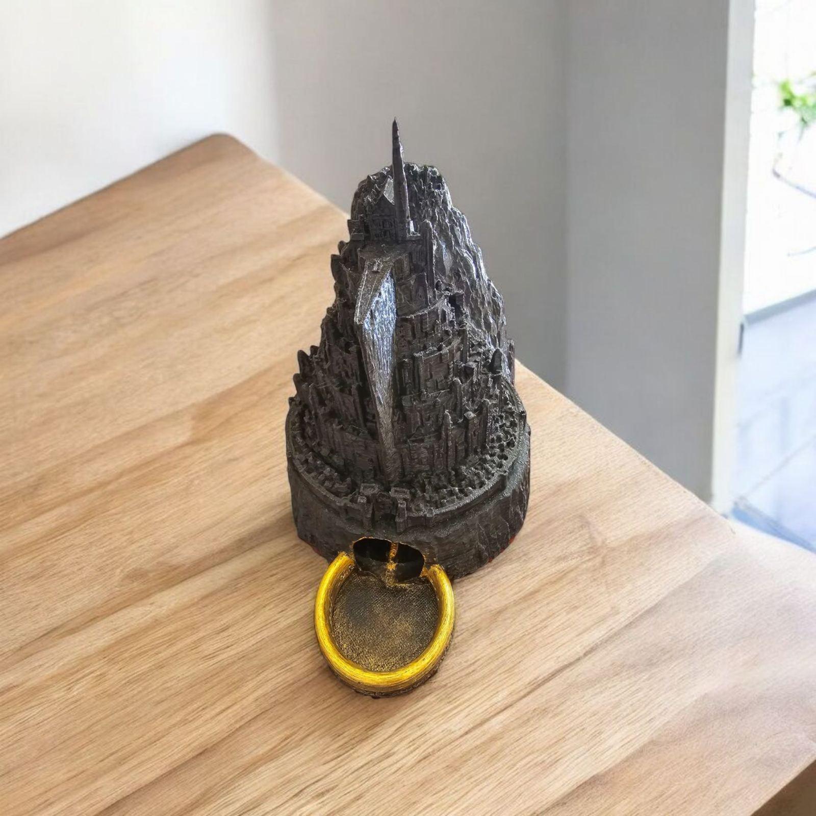 Аксесуар для настільних ігор Дайс Тавер Вежа Мінас-Тіріт Володар Перснів Сірий (0700-2) - фото 1 Аксесуар для настільних ігор Дайс Тавер Вежа Мінас-Тіріт Володар Перснів Сірий (0700-2) - фото 1