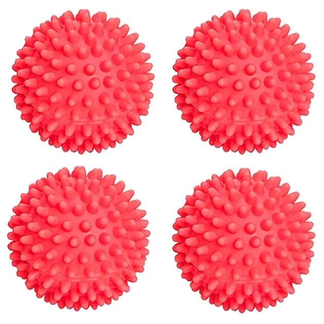 Комплект м'ячиків для прання Kayfovo KB4R та мішечок для прання KBW1 4 шт. Red (28686)