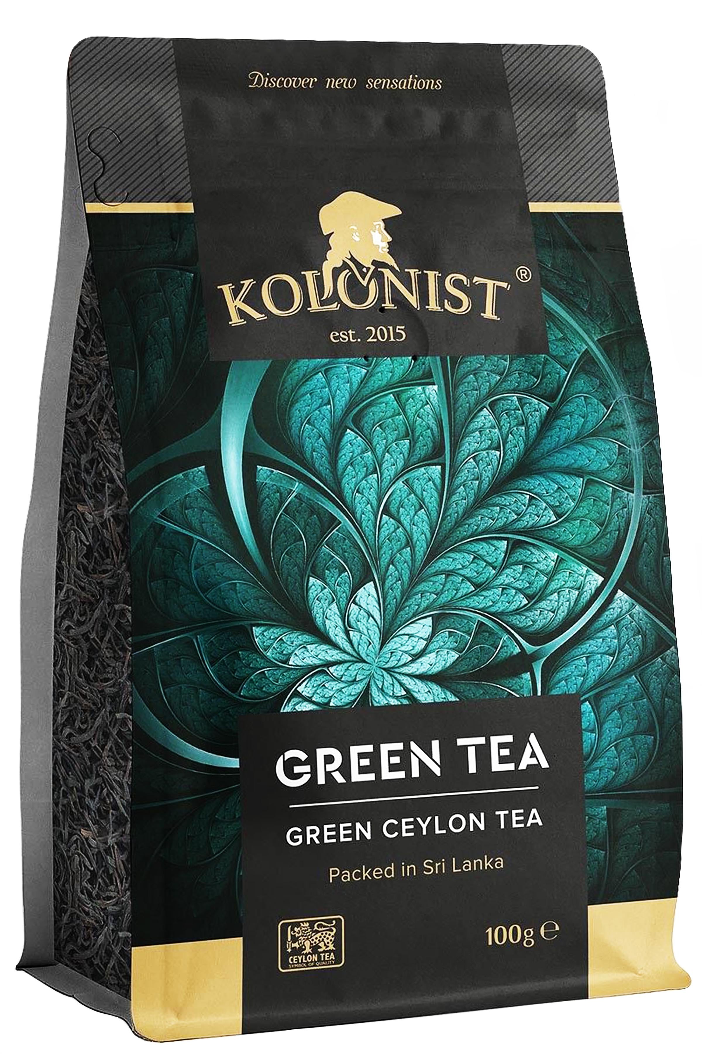 Чай зелений Kolonist 100 г (54768)