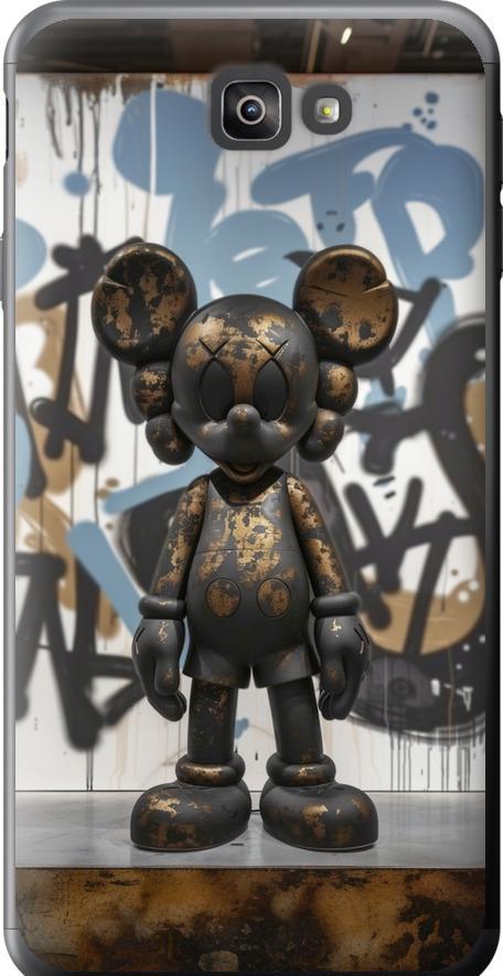 Чехол на Samsung Galaxy J7 Prime Bronze kaws v2 (6098u-610-42517)