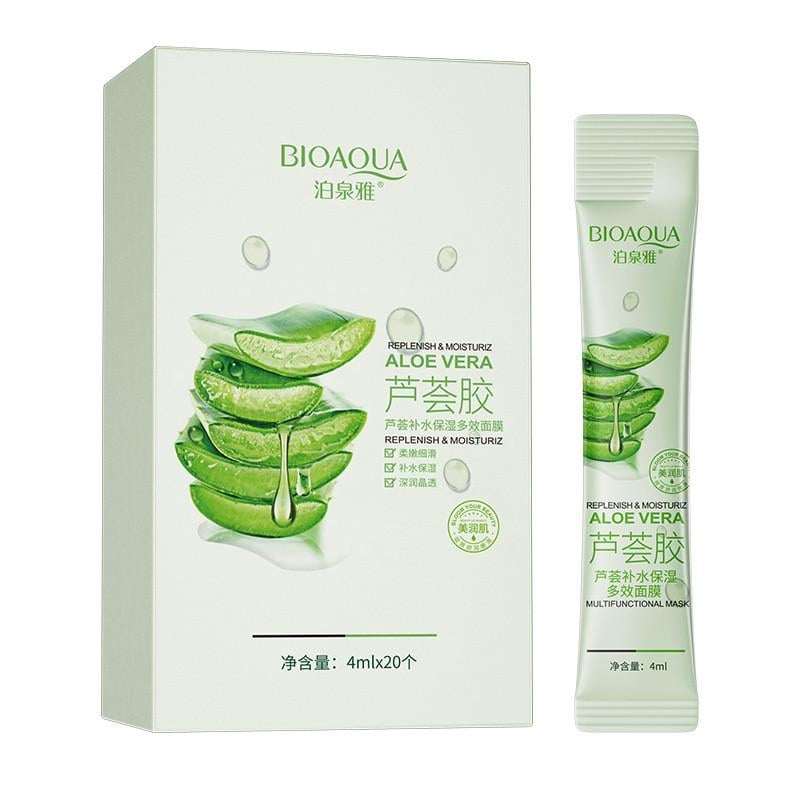 Маска для лица Bioaqua Aloe Vera Replenishing Moisturizing Multifunctional Mask с алоэ экстрактом 4 мл 20 шт. (1944972477) Маска для лица Bioaqua Aloe Vera Replenishing Moisturizing Multifunctional Mask с алоэ экстрактом 4 мл 20 шт. (1944972477)