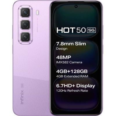 Мобильный телефон Infinix Hot 50 8/128Gb Dreamy Purple (4894947058646)
