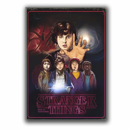 Постер плакат Things Очень странные дела Stranger Странные чудеса 42х29 см А3 (422039)