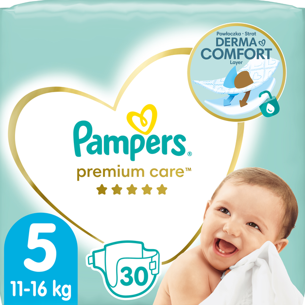 Підгузки Pampers Premium Care 5 30 шт. (8001090379399)