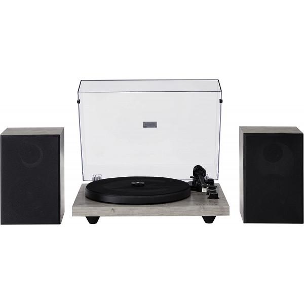 Виниловый проигрыватель Crosley C62 Grey (53539)