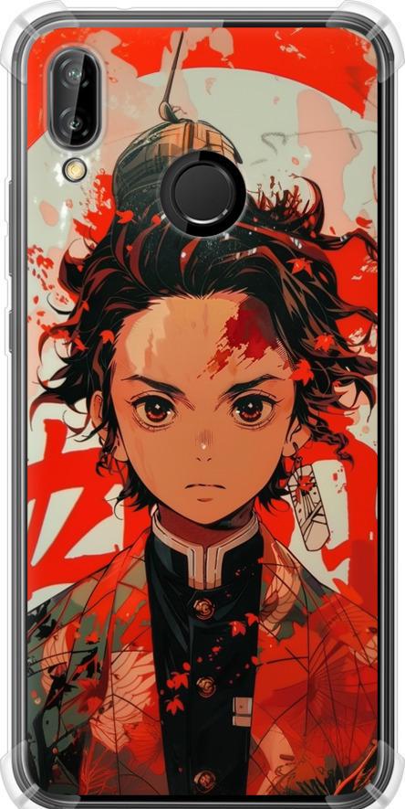 Чехол на Huawei P20 Lite Тандзиро Камадо (6131sp-1410-42517) Чехол на Huawei P20 Lite Тандзиро Камадо (6131sp-1410-42517)