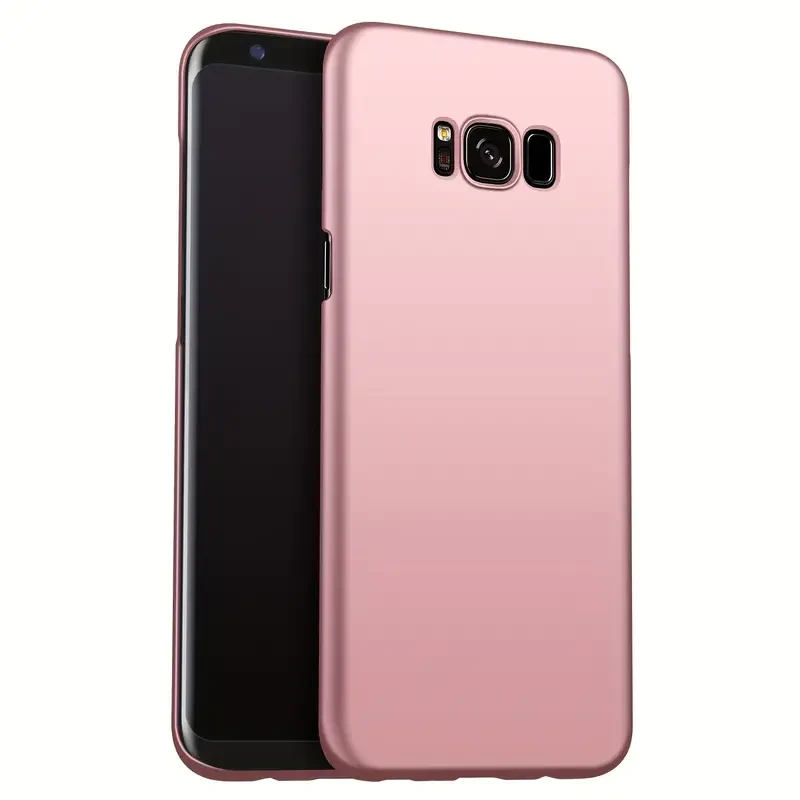 Ультратонкий жесткий чехол для Samsung Galaxy S8 (Розовый)