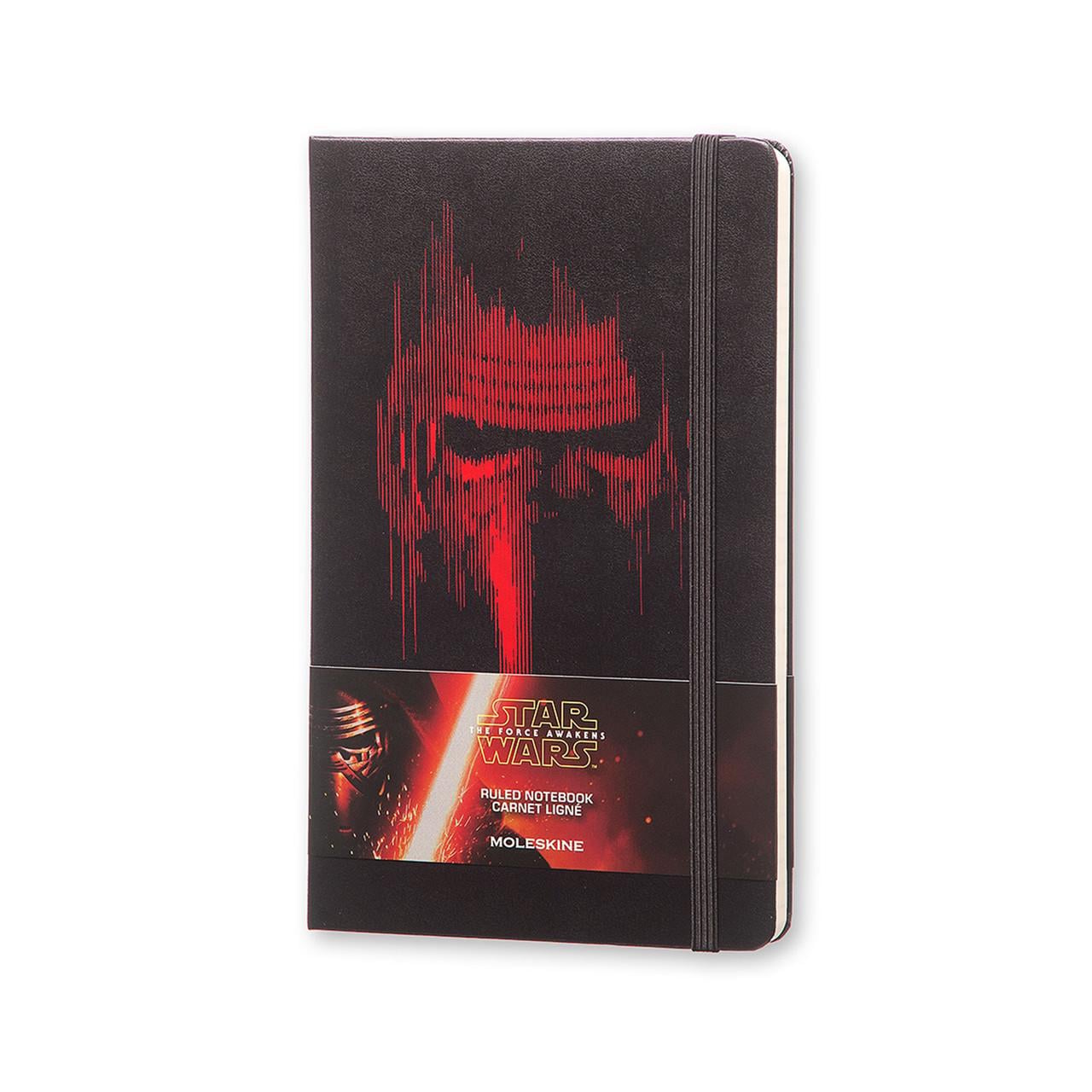 Блокнот Moleskine Limited Star Wars VII средний 13х21 см 240 страниц в линейку черный (8051272892550)