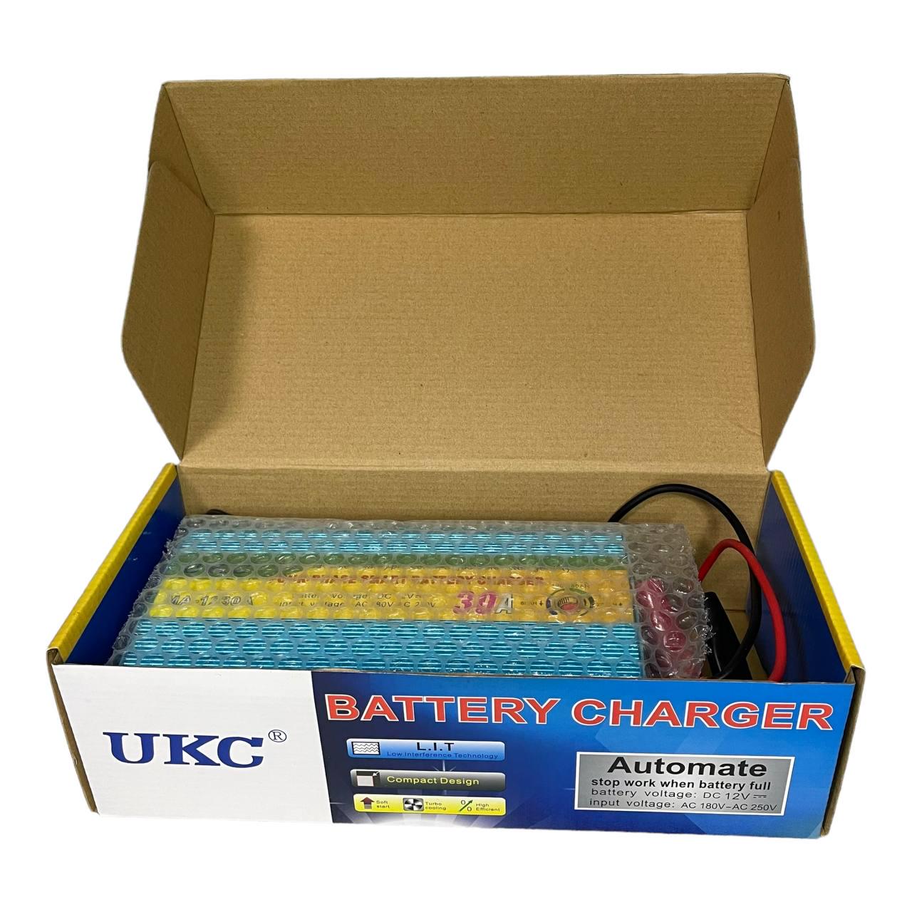 Зарядний пристрій для акумулятора автомобіля UKC MA-1230A Battery Charger 30 A (768764354563) - фото 2