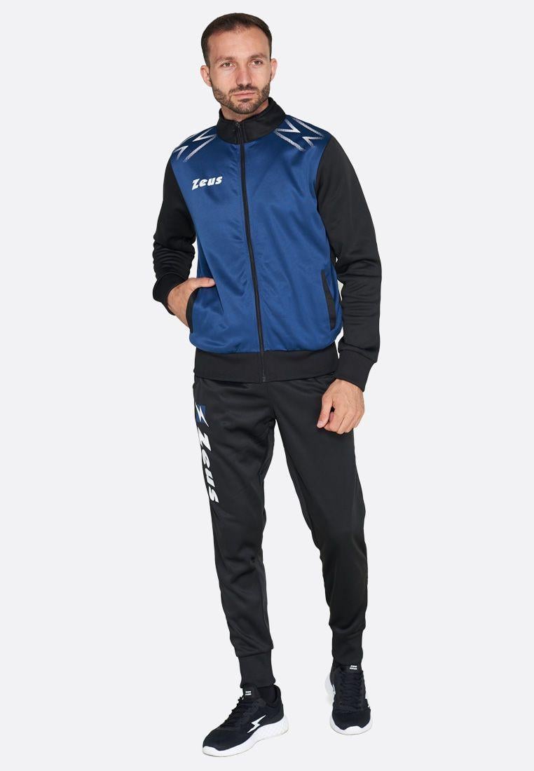 Спортивний костюм Zeus TUTA EASY L Чорний/Синій (Z01586 L)