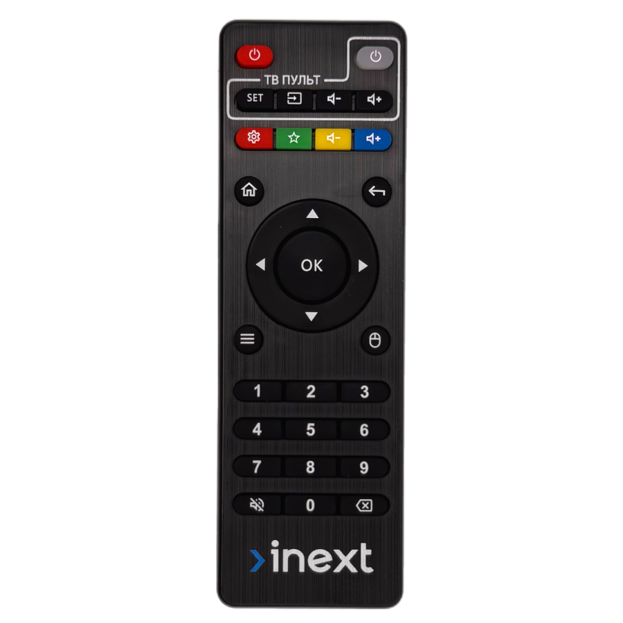 Пульт для смарт приставки INEXT TV5 з навчальним блоком
