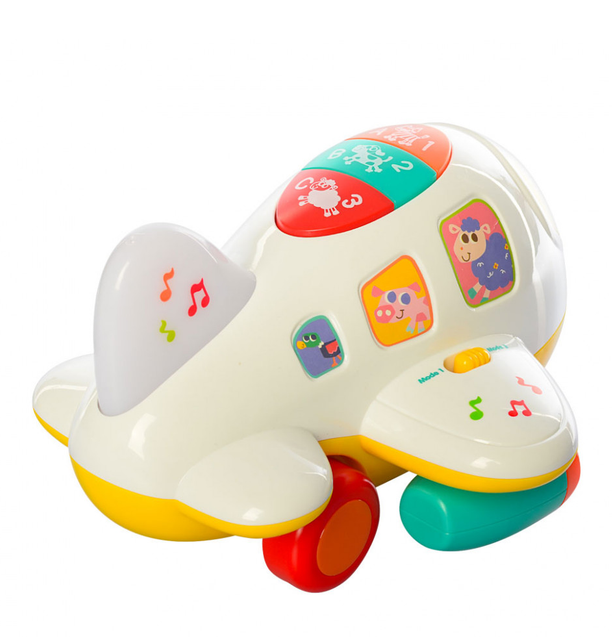 Самолет детский музыкальный Hola 6103 с регулировкой громкости - фото 3 Самолет детский музыкальный Hola 6103 с регулировкой громкости - фото 3