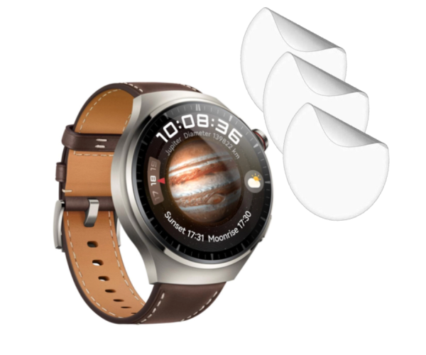 Плівка протиударна гідрогелева Hydrogel Film для Huawei Watch 4 Pro 3 шт. Transparent