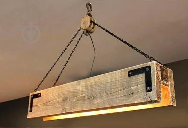 Світильник GoodsMetall у стилі Лофт "Лебідка"