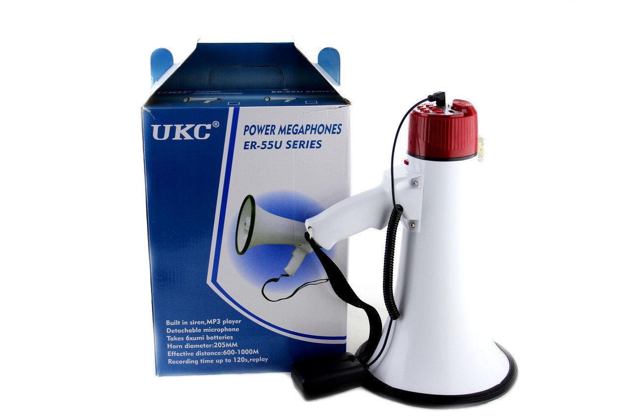 Гучномовець UKC Megaphone ER 55 12v White (009798) - фото 3