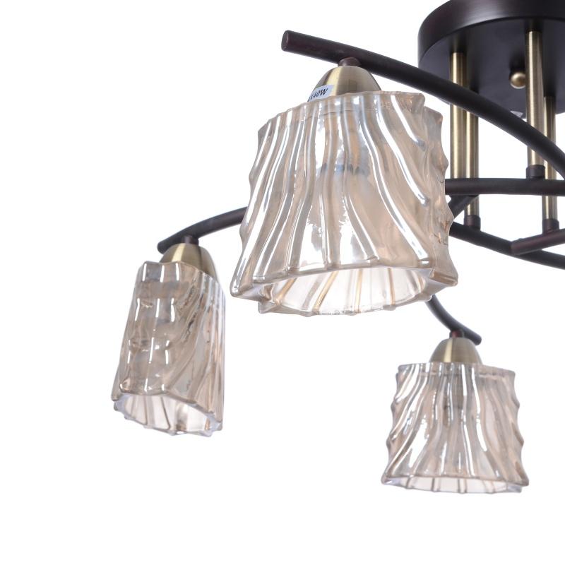 Люстра Brille BR-593S/5 E14 BZ+W (L66-060) - фото 3