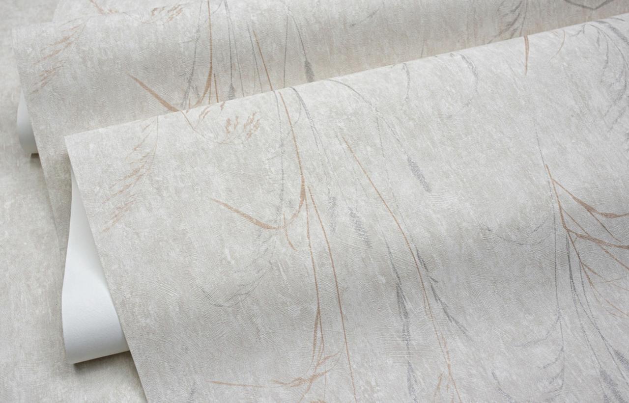 Обои флизелиновые SINTRA Grassland 533239 декор винил горячего тиснения 1,06х10,05 м Бежевый