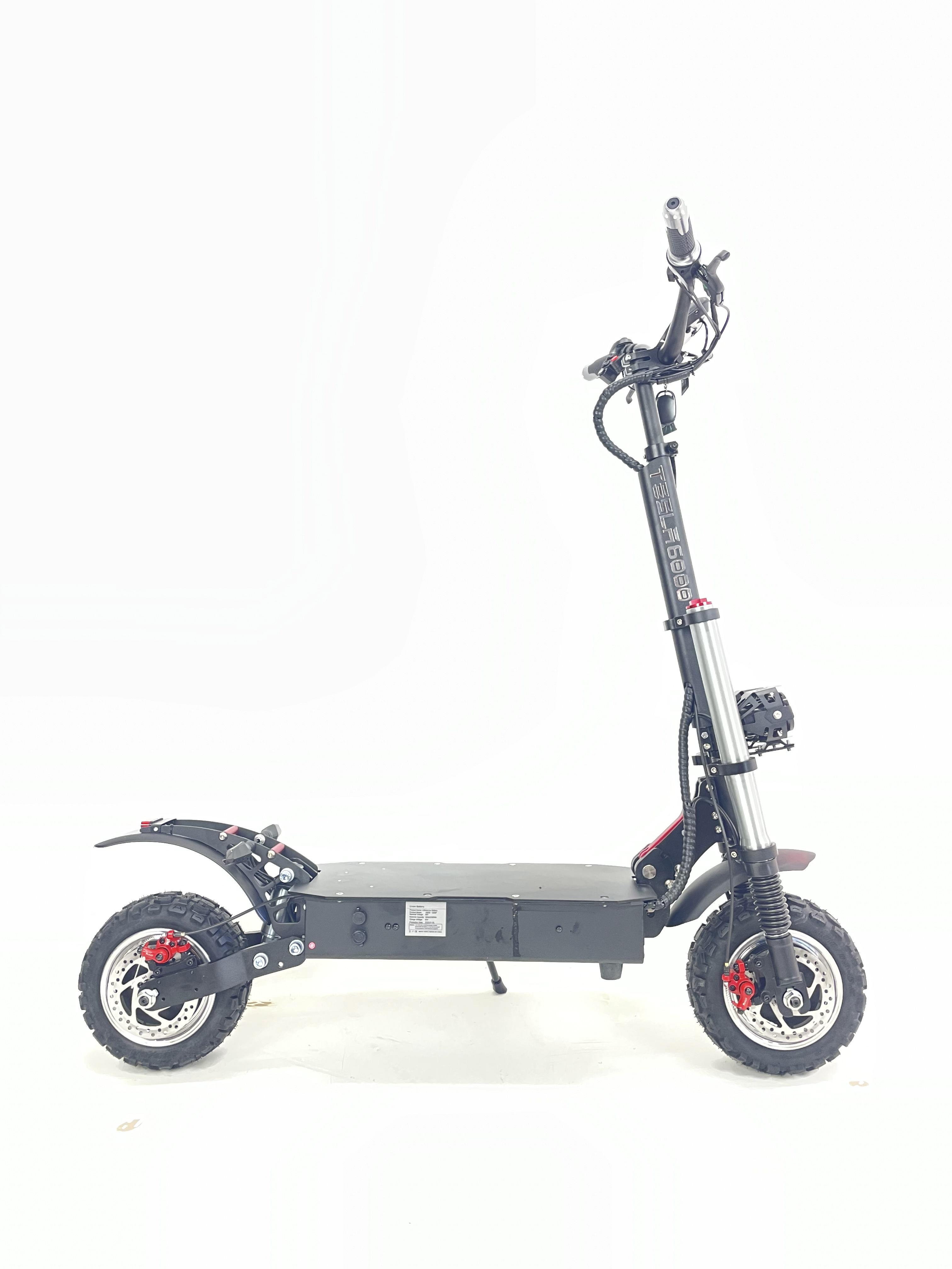 Електросамокат TESLA 6000 з NFC-ключем 3000W х2 60V 36Ah (СТ-6000) - фото 3 Електросамокат TESLA 6000 з NFC-ключем 3000W х2 60V 36Ah (СТ-6000) - фото 3