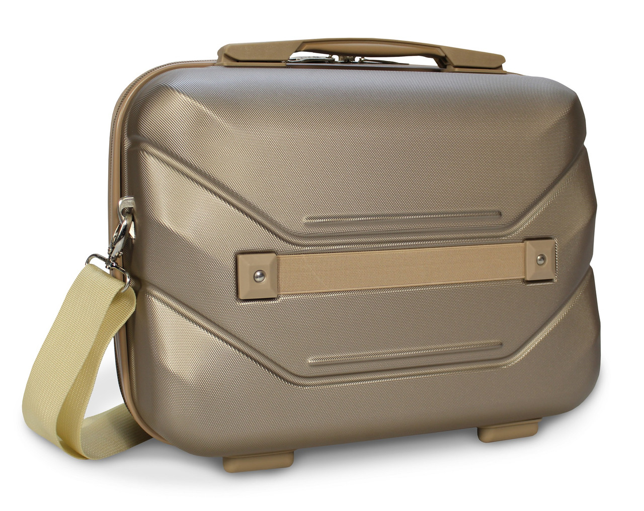 Кейс-пілот ручна поклажа Fly К147 30х37х18 см Шампань - фото 3