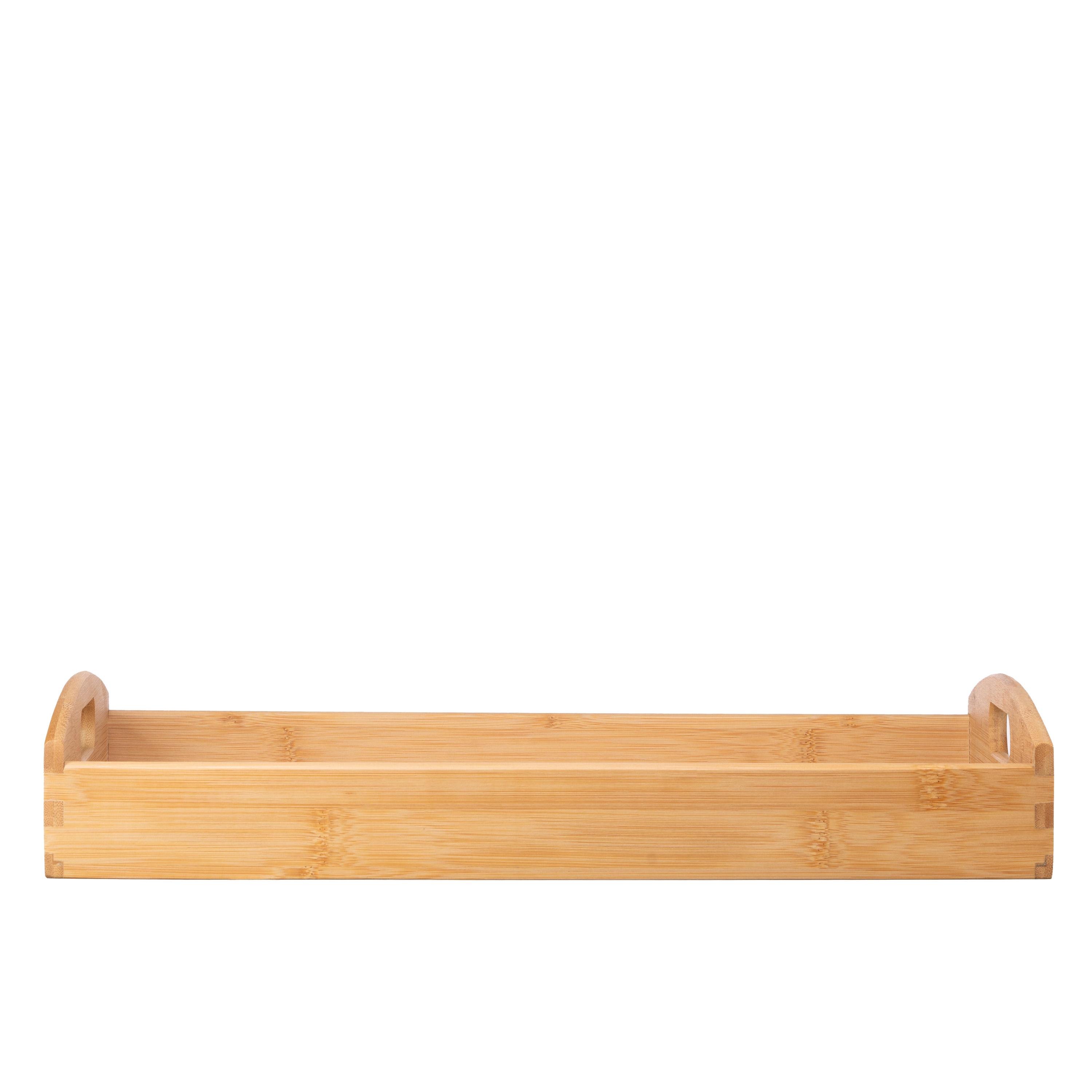 Таця Ardesto AR1445BM Midori прямокутний з ручками бамбук 45х33х7 см (113636d2) - фото 2 Таця Ardesto AR1445BM Midori прямокутний з ручками бамбук 45х33х7 см (113636d2) - фото 2