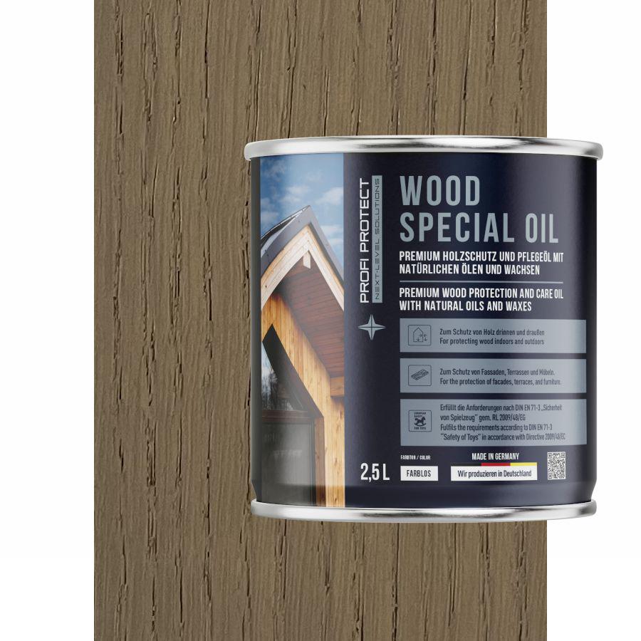 Масло ProfiProtect Wood Special Oil с воском 2,5 л Sand Stone eiche (24647728) - фото 1 Масло ProfiProtect Wood Special Oil с воском 2,5 л Sand Stone eiche (24647728) - фото 1