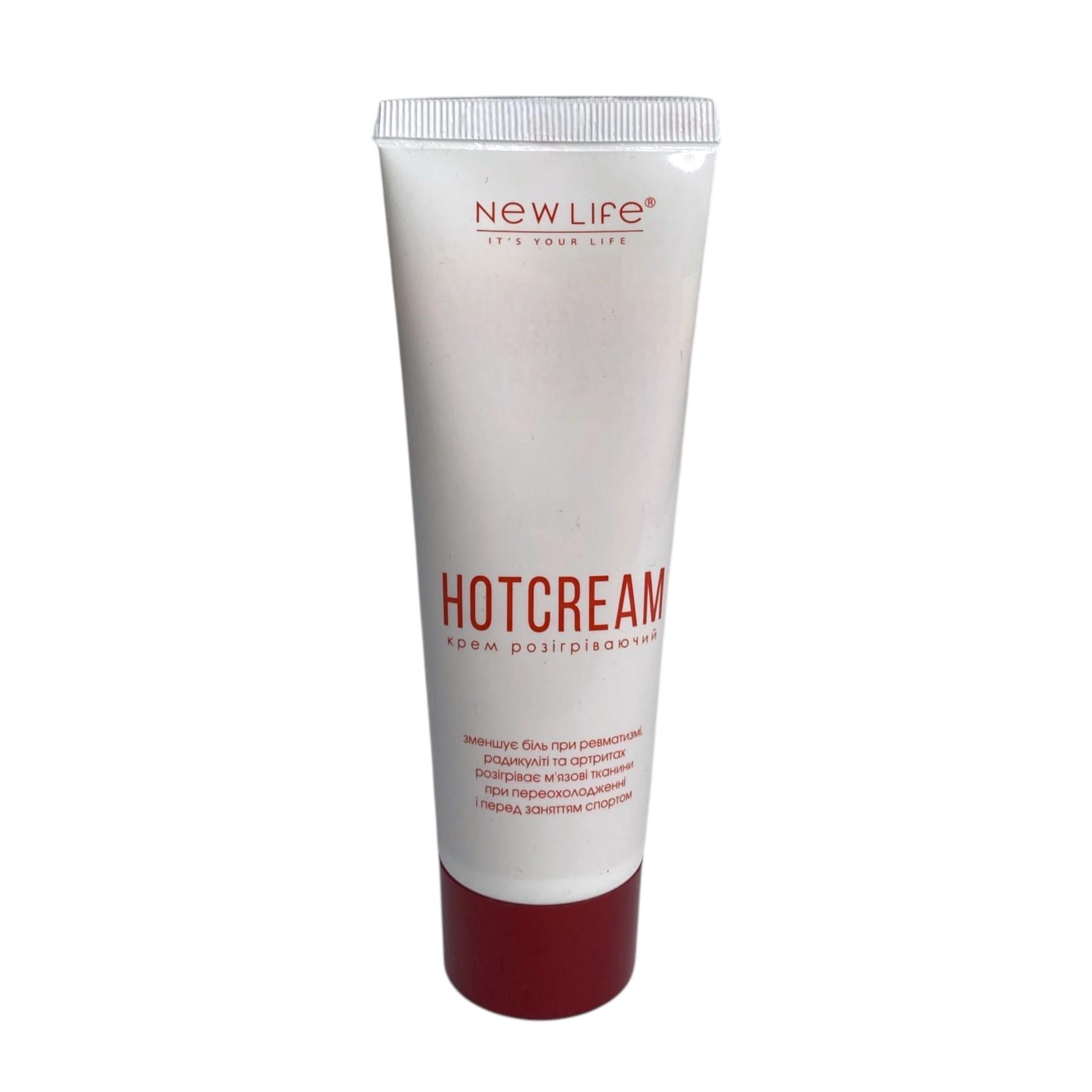 Мазь разогревательная New Life HOT CREAM 80 мл (288595499)