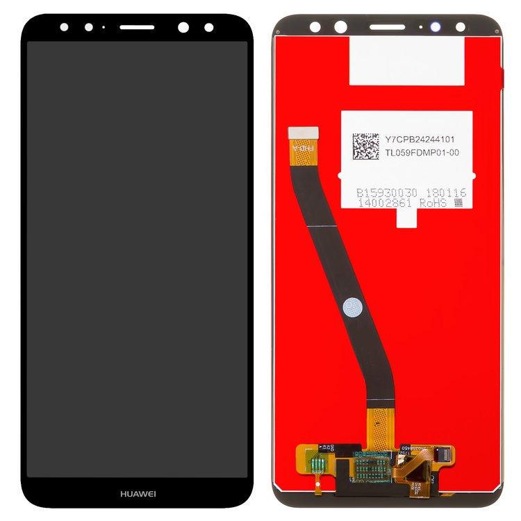 Дисплейний модуль для Huawei Mate 10 Lite RNE-L01/RNE-L21 Чорний (000016322) - фото 4