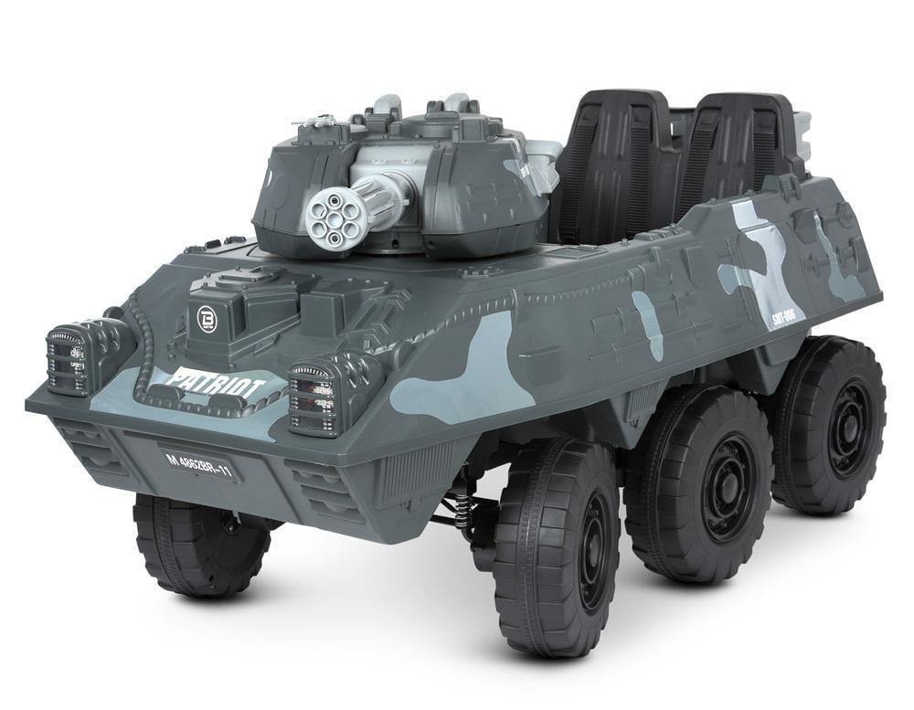 Детский электромобиль Bambi M 4862BR танк 140W Серый Детский электромобиль Bambi M 4862BR танк 140W Серый