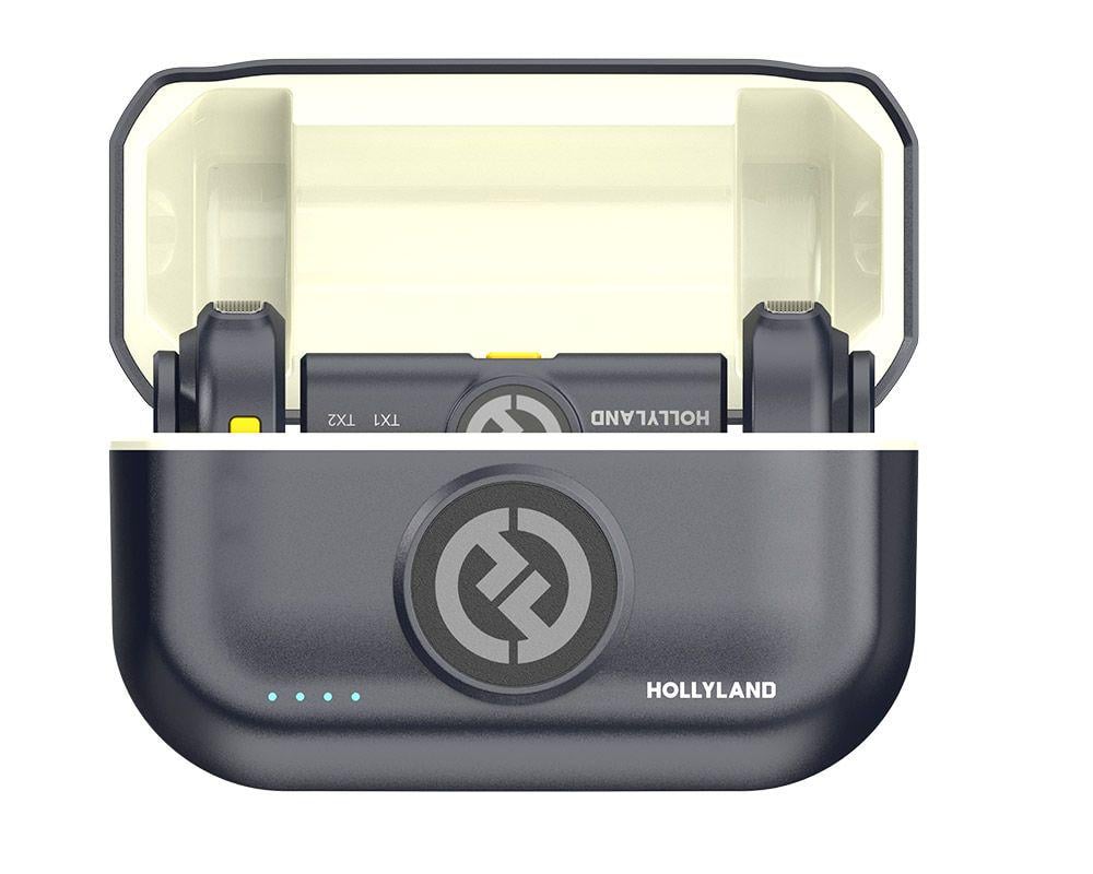 Петличный микрофон Hollyland Lark M2 Duo с USB Type-C Plug с профессиональным зарядным кейсом 2 шт. Black (52003) - фото 14