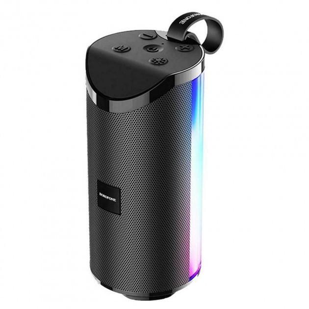 Портативная Bluetooth колонка BOROFONE BR5 Adventure sports LED Черный (1429438464)