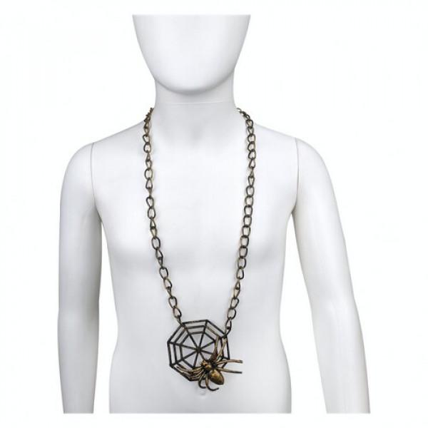 Декор для Хэлоуина Seta Подвеска Паутина с пауком (20-918GL)