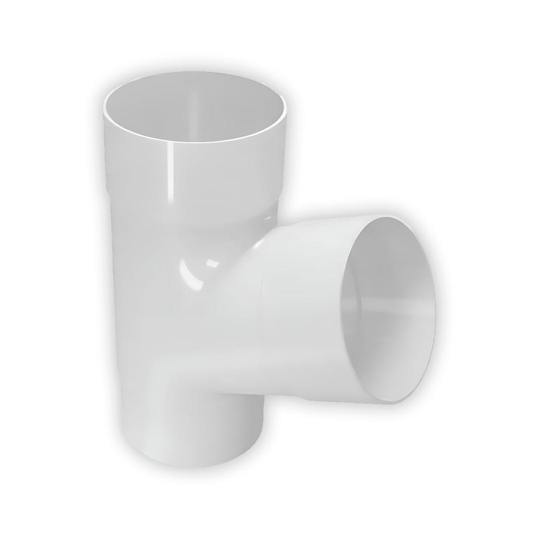 Тройник трубы 67° Elegance 140 RAL 9010 (11575266) - фото 1 Тройник трубы 67° Elegance 140 RAL 9010 (11575266) - фото 1