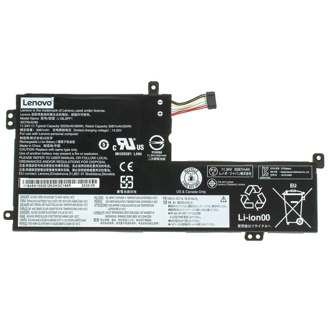 Аккумулятор для Lenovo ideapad L3-15ITL6