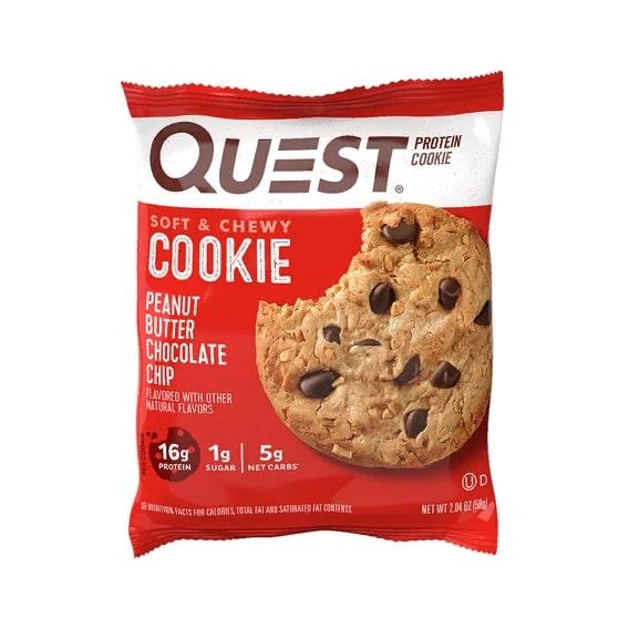 Протеиновый батончик Quest Nutrition Quest Protein Cookie 57 g Peanut Butter Chocolate Chip