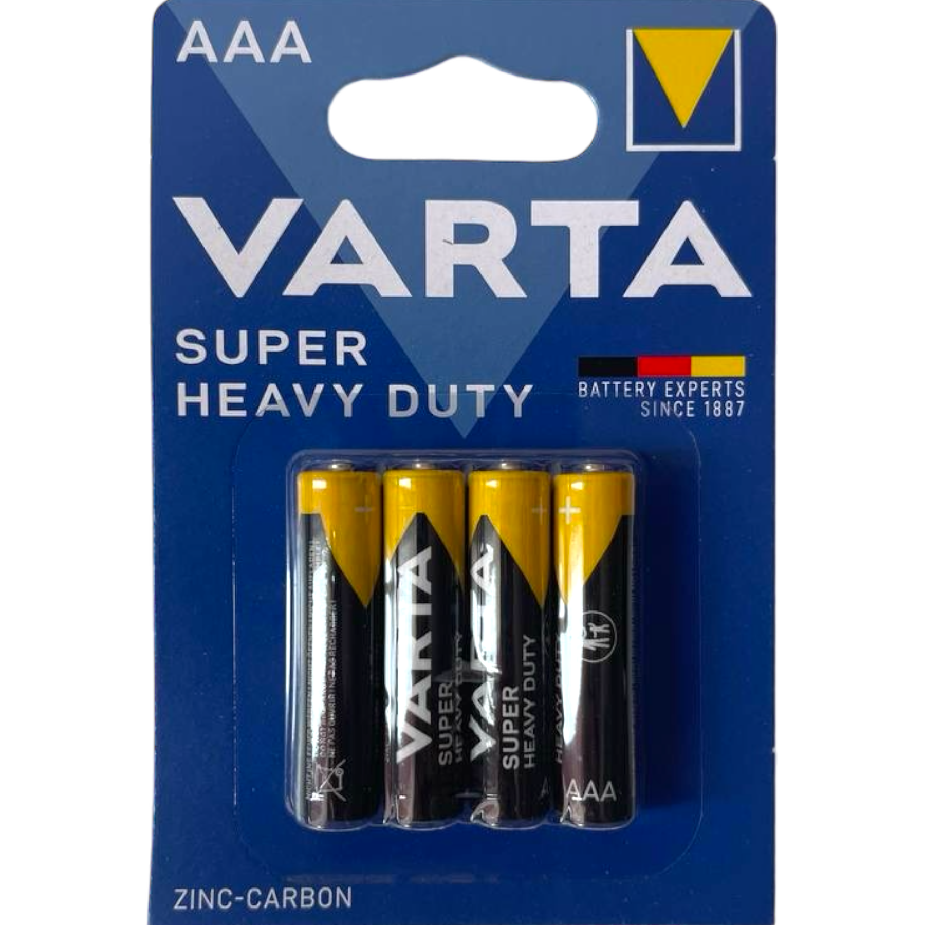 Батарейка VARTA Superlife R-3 AAA/сольова 4 шт. в блистере (113284)