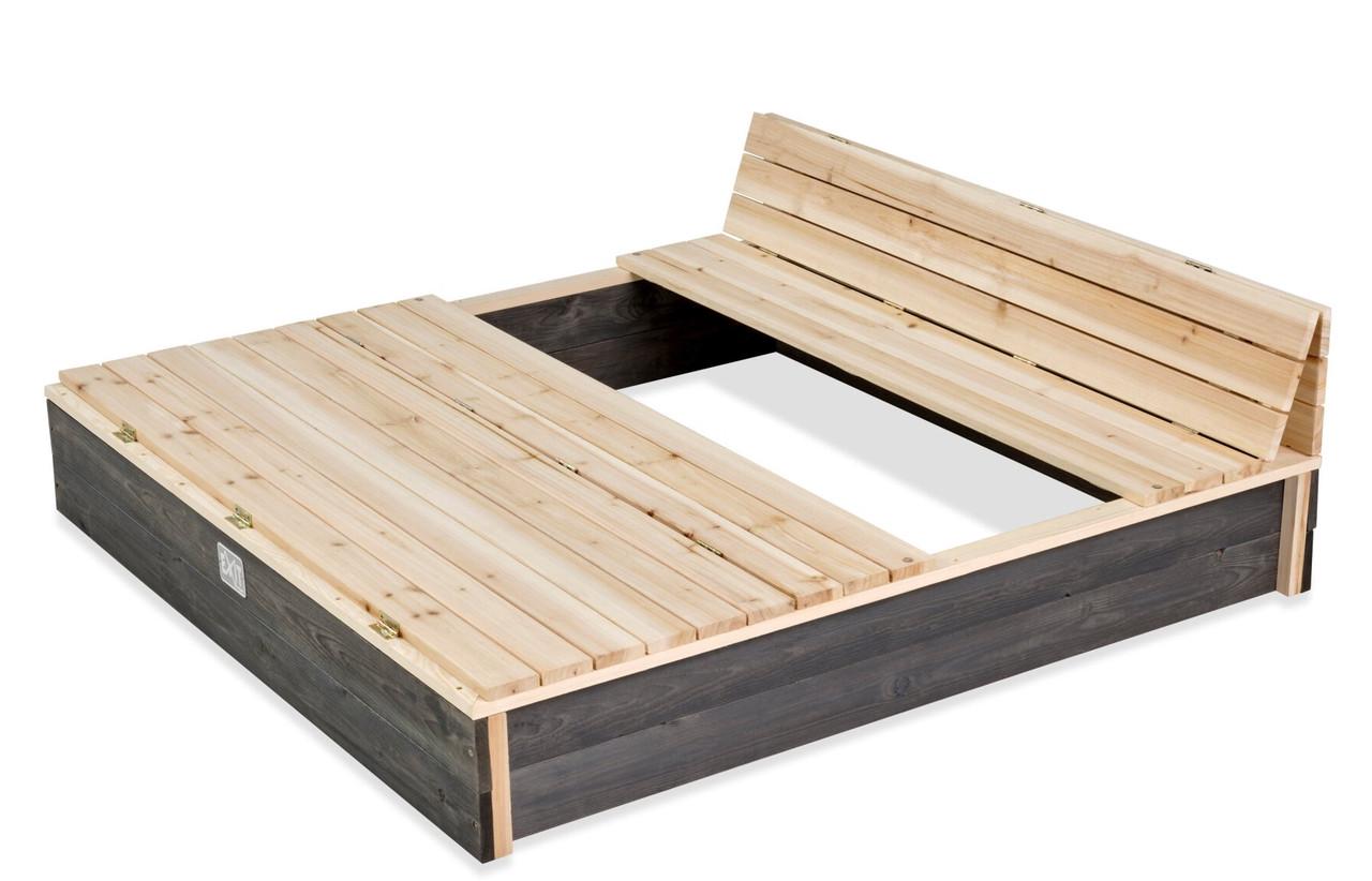 Песочница Exit Toys Aksent из кипариса 136x132 см (2530638649)