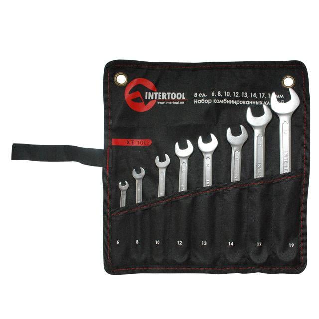 Набор комбинированных ключей Intertool XT-1002 8 шт. (9395595)