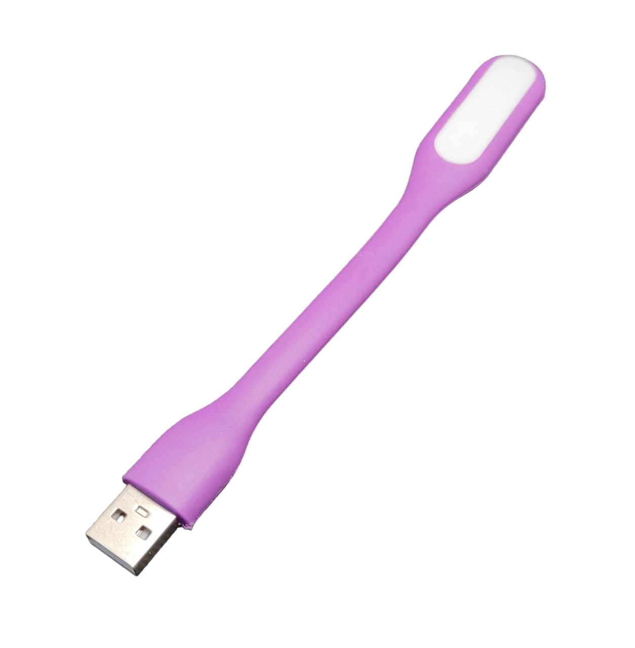 Ліхтарик гнучкий USB Фолетовий (26407416)