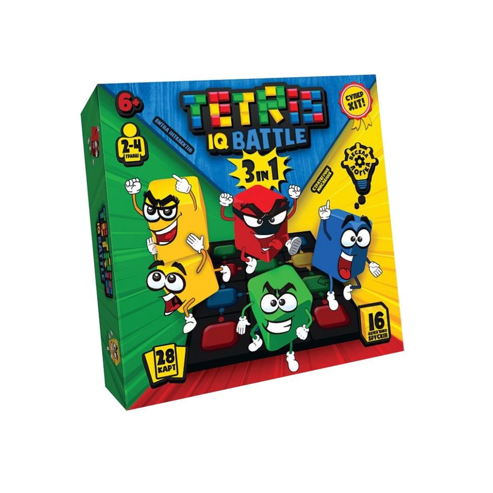 Розважальна гра Danko Toys Tetris IQ battle 3in1 G-TIB-02U (RLT16216)
