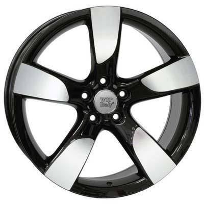 Диски на авто WSP Italy W568 R19 W8.5 PCD5x112 ET43 DIA66.6 GlossY Black Polished