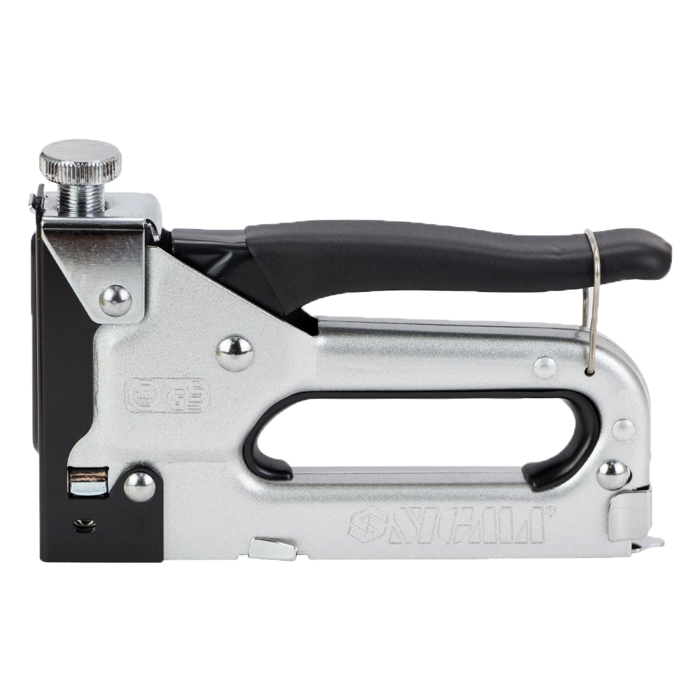 Степлер будівельний Sigma для скоб 4-14 мм Хром (47263) - фото 3