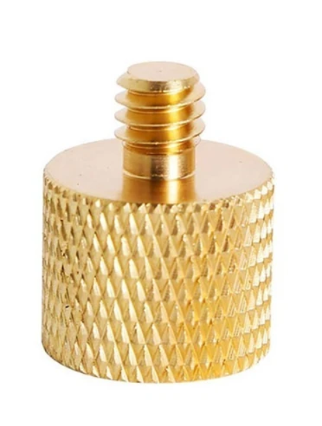 Адаптер-перехідник різьби 3/8 на 1/4 1/4 тато/3/8 мама (A1002)