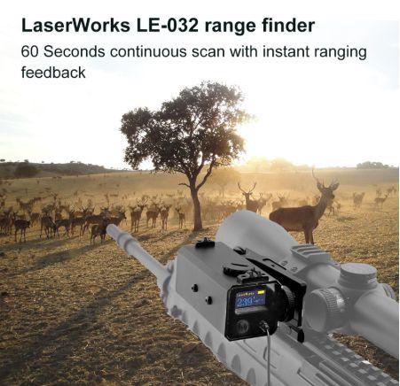 Міні лазерний далекомір LE032 Range finder до 1200 м - фото 7 Міні лазерний далекомір LE032 Range finder до 1200 м - фото 7