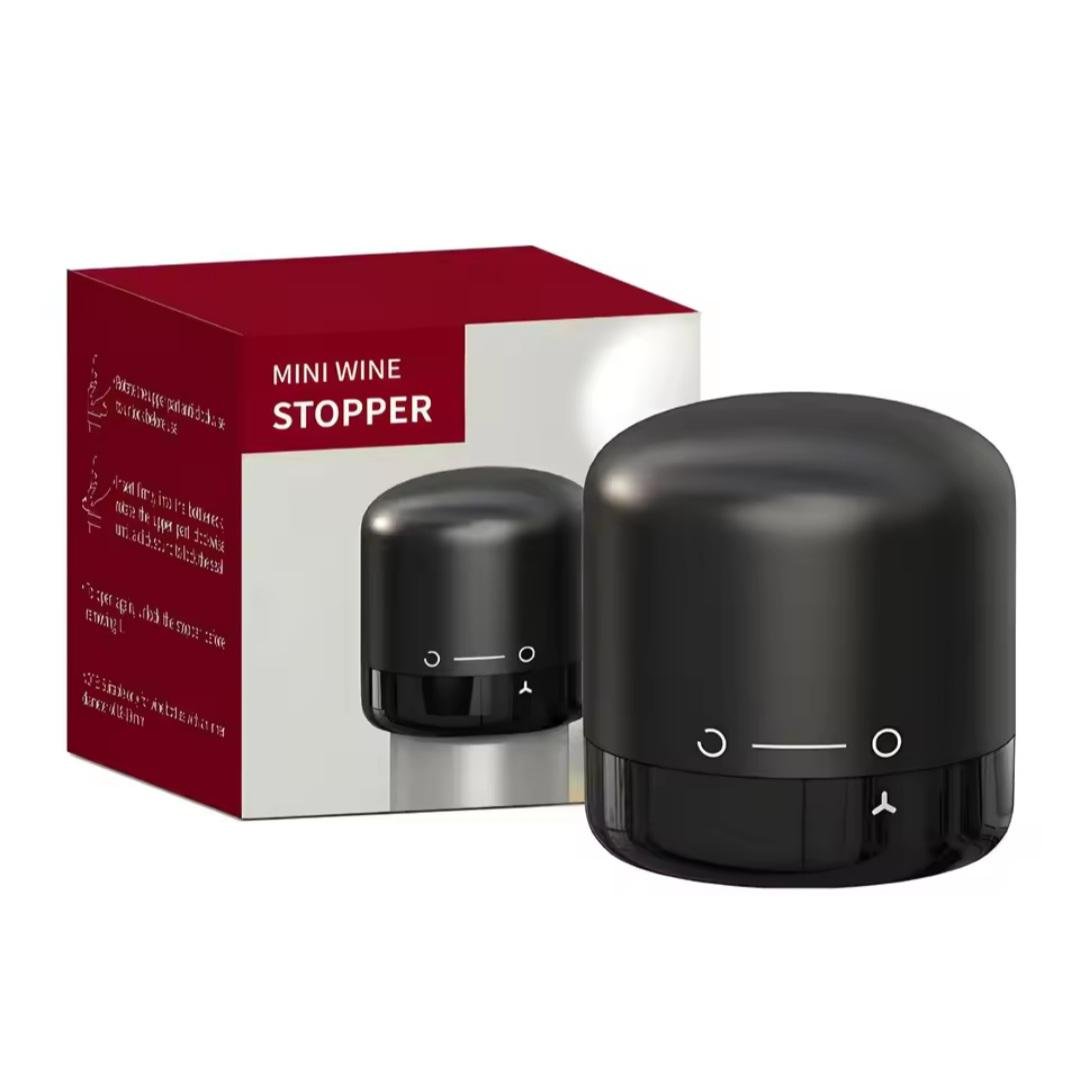 Пробка для вина багаторазова вакуумна Mini wine stopper (25670179)