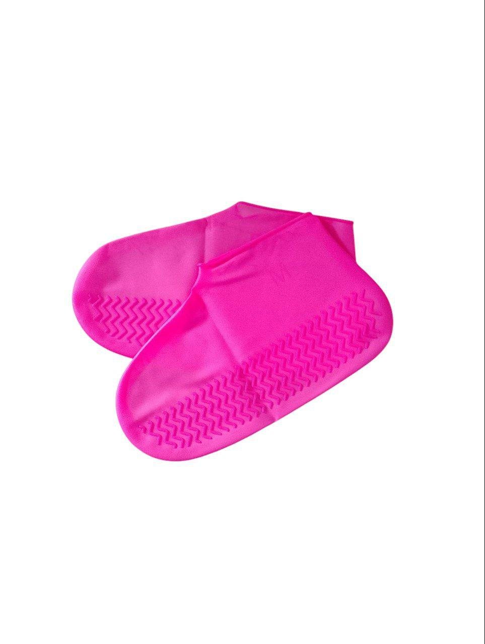 Бахилы силиконовые водонепроницаемые М Розовый (30) Бахилы силиконовые водонепроницаемые М Розовый (30)