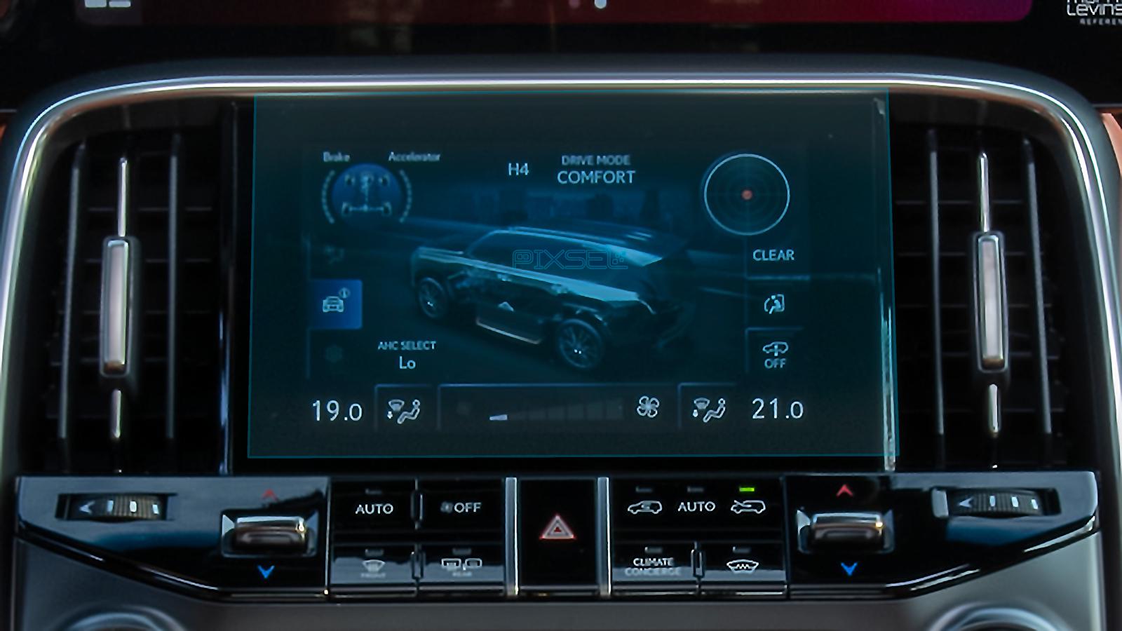 Захисне скло Pixsel гібридне матове на клімат Lexus LX 8,7“ 2022