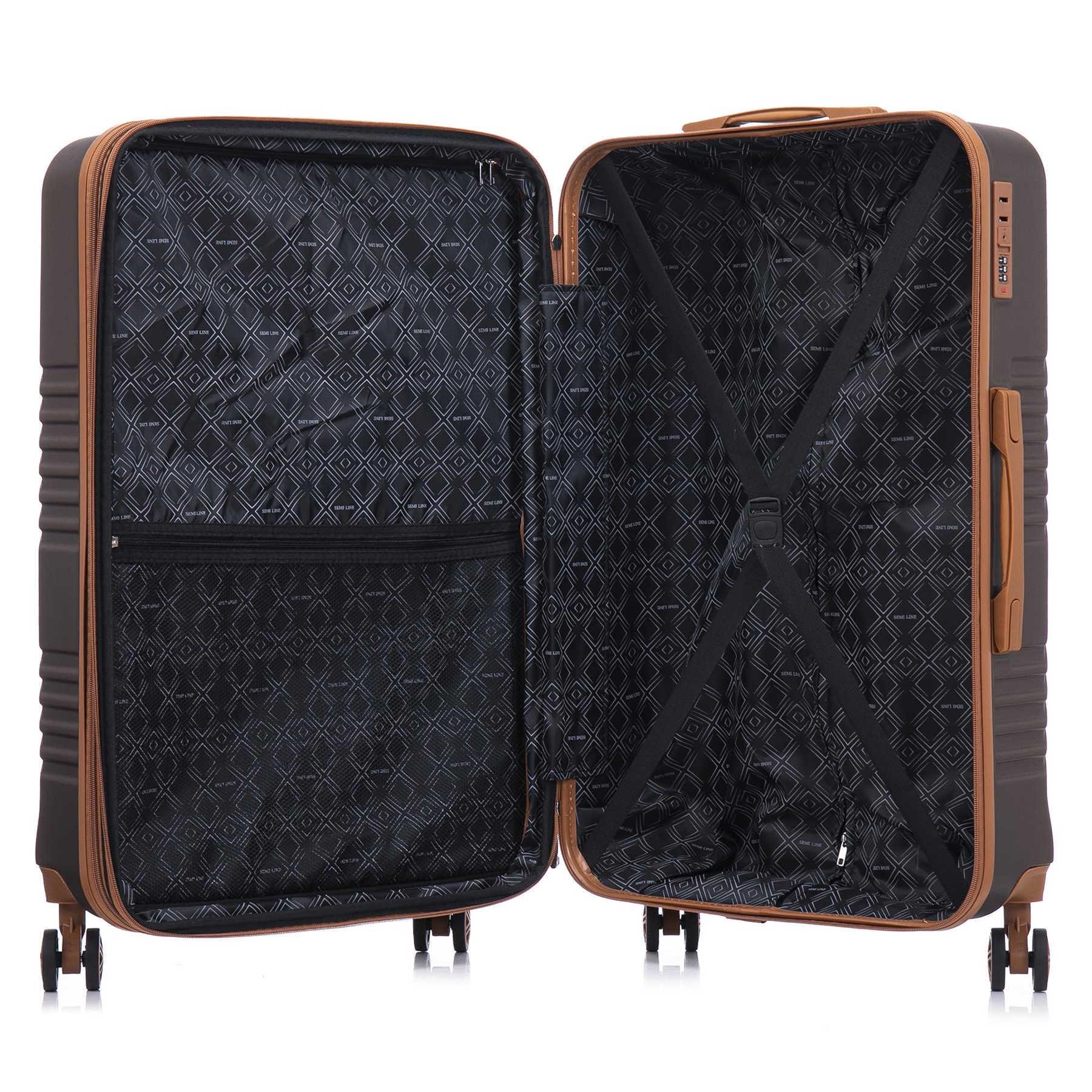 Чемодан SEMI LINE 28" Brown (T5850-3) - фото 6 Чемодан SEMI LINE 28" Brown (T5850-3) - фото 6