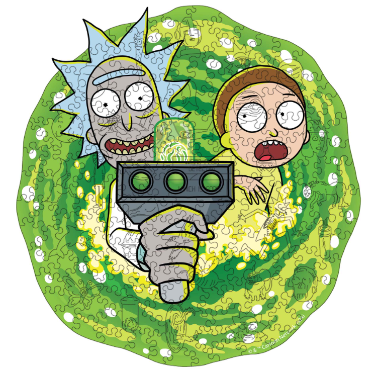 Пазл деревянный фигурный Woods Story Rick & Morty Портал XL (wsrm006) Пазл деревянный фигурный Woods Story Rick & Morty Портал XL (wsrm006)