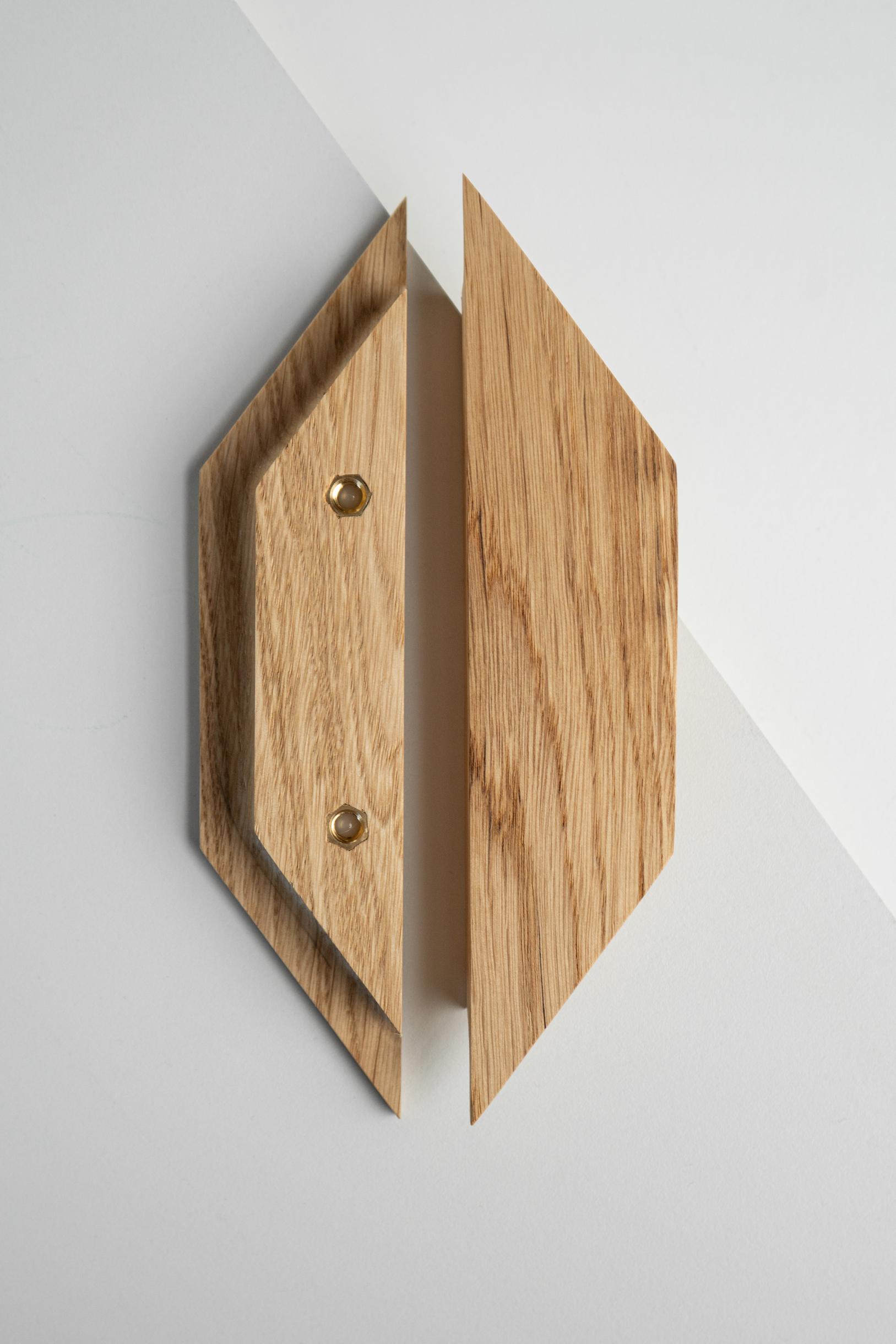 Меблева ручка DIAMOND із дерева комплект 183 мм - фото 4 Меблева ручка DIAMOND із дерева комплект 183 мм - фото 4