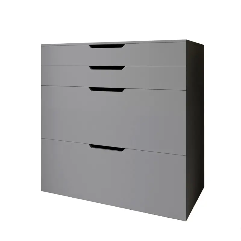 Комод-трюмо с зеркалом Lion Aziya Антрацит (Lion-041662) - фото 4 Комод-трюмо с зеркалом Lion Aziya Антрацит (Lion-041662) - фото 4